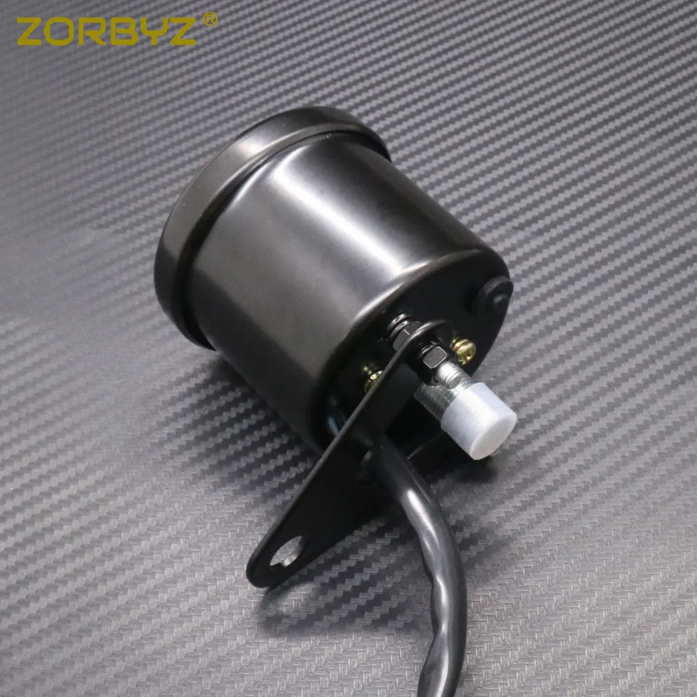 ZORBYZ мотоциклетный черный цифровой светодиодный ЖК дисплей км/ч скоростной