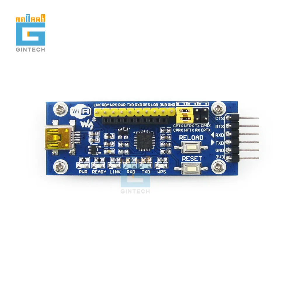 WIFI 400 беспроводной модуль LPT100 USB связи макетная плата для последовательного порта