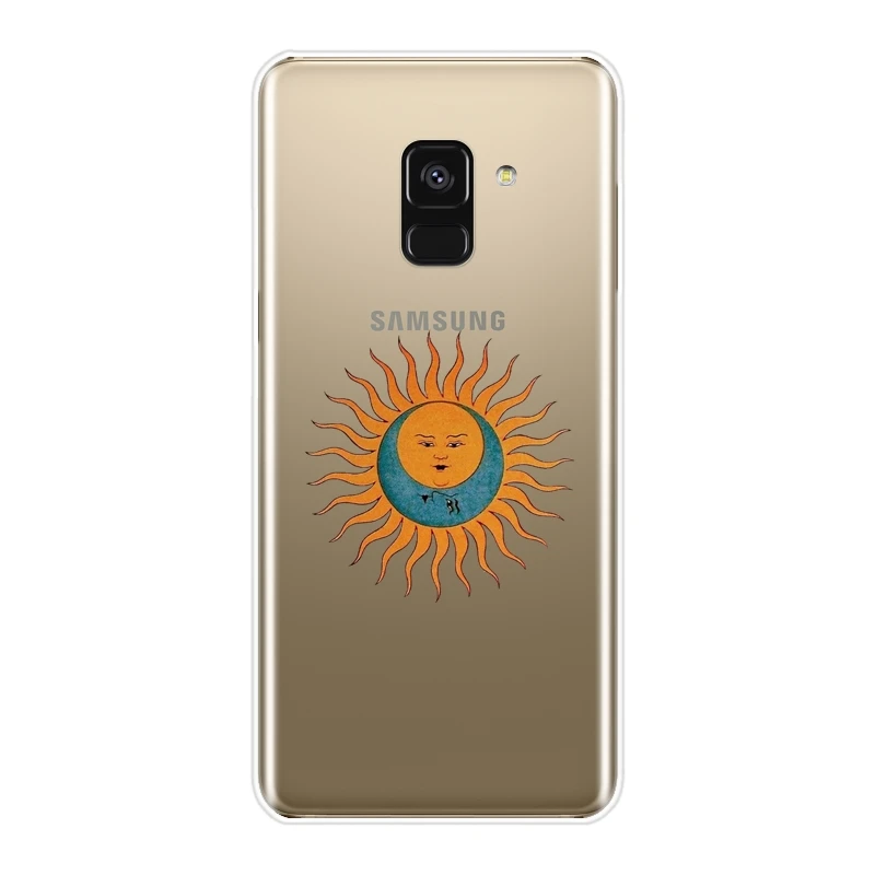 Чехол для телефона Samsung Galaxy A6 A8 Plus 2018 Мягкий силиконовый чехол A7 A3 A5 2016 2017 |