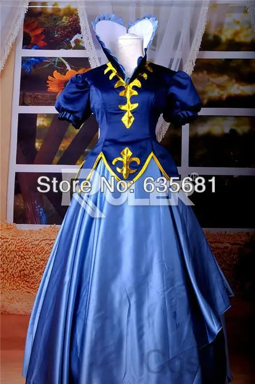 Женский костюм для косплея голубое свадебное платье|juvia lockser cosplay|cosplay costumefairy tail