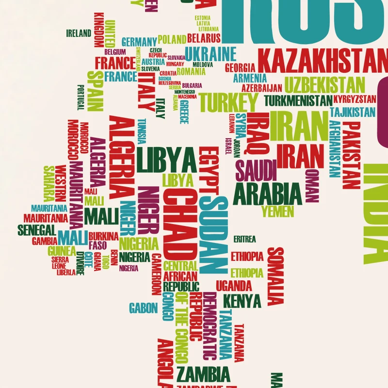 Funlife новый водонепроницаемый прозрачный ПВХ красочные карты мира география