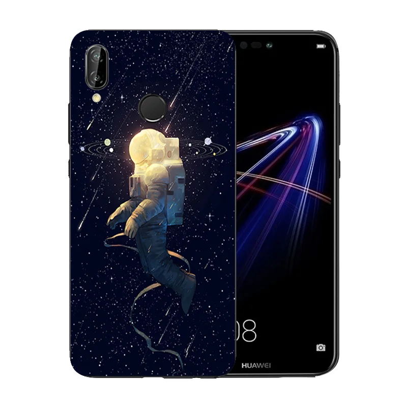 5 84 дюймов для Huawei P20 Lite противоударный чехол nova 3e Space World узорный матовый телефона
