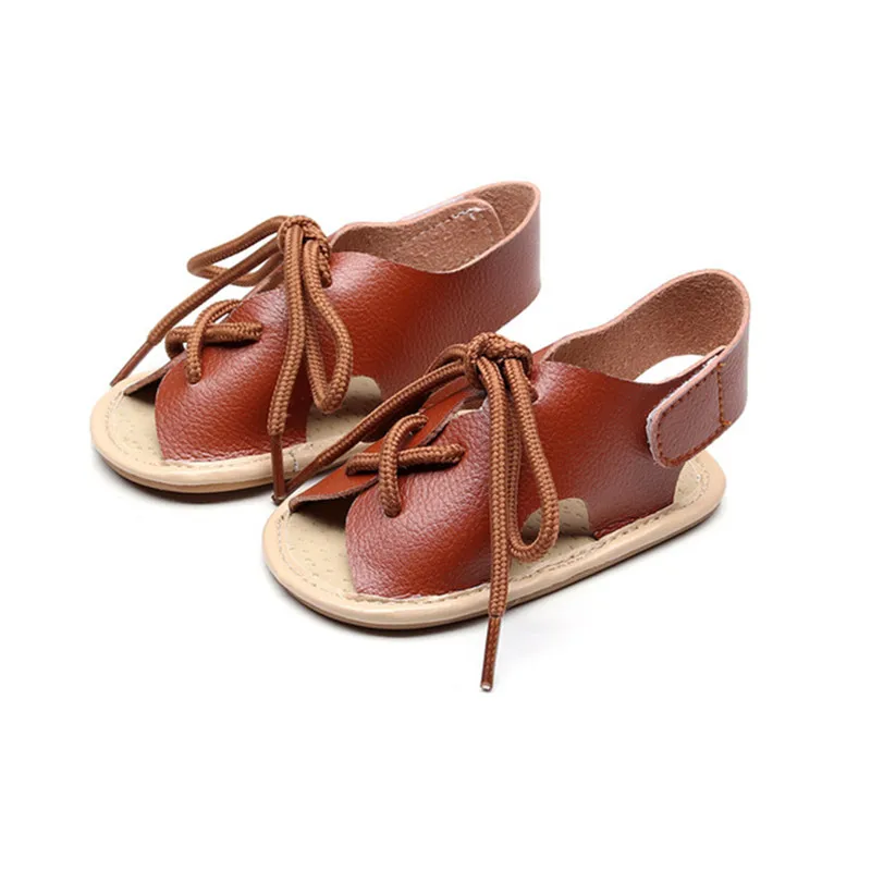 ROMIRUS/Новые летние для маленьких мальчиков модные сандалии девочек Мокасины