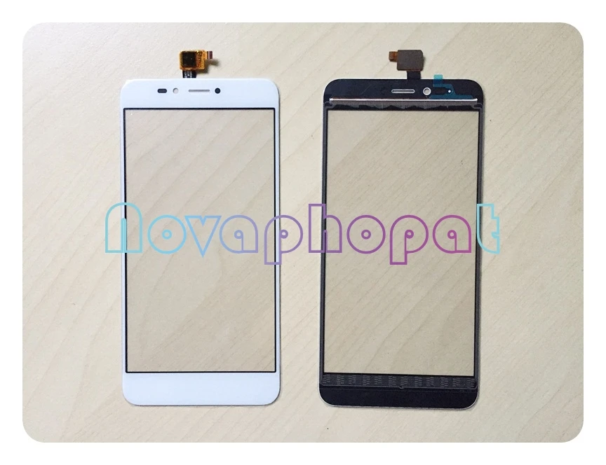 

Novaphopat Black/White/Golden Touchscreen For BQ 5504 BQ-5504 Touch Screen Touchpad Digitizer Sensor Screen Replacement