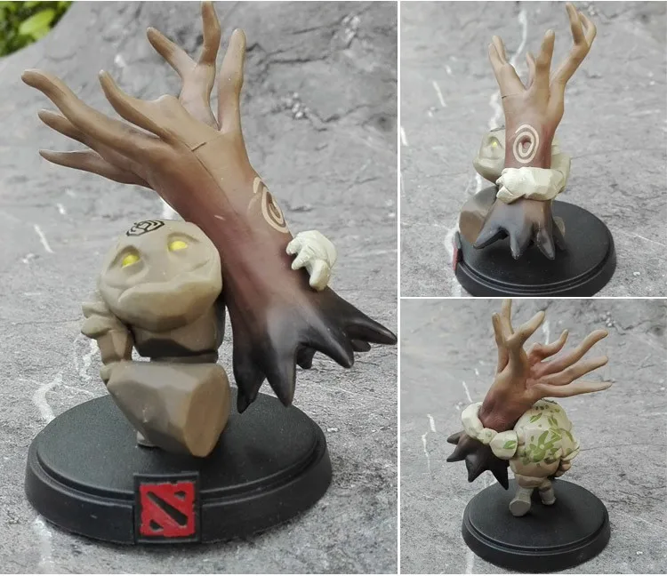 4 шт./компл. Dota 2 игровая фигурка SLARK TINY Doom в коробке ПВХ экшн Фигурки Коллекция dota2