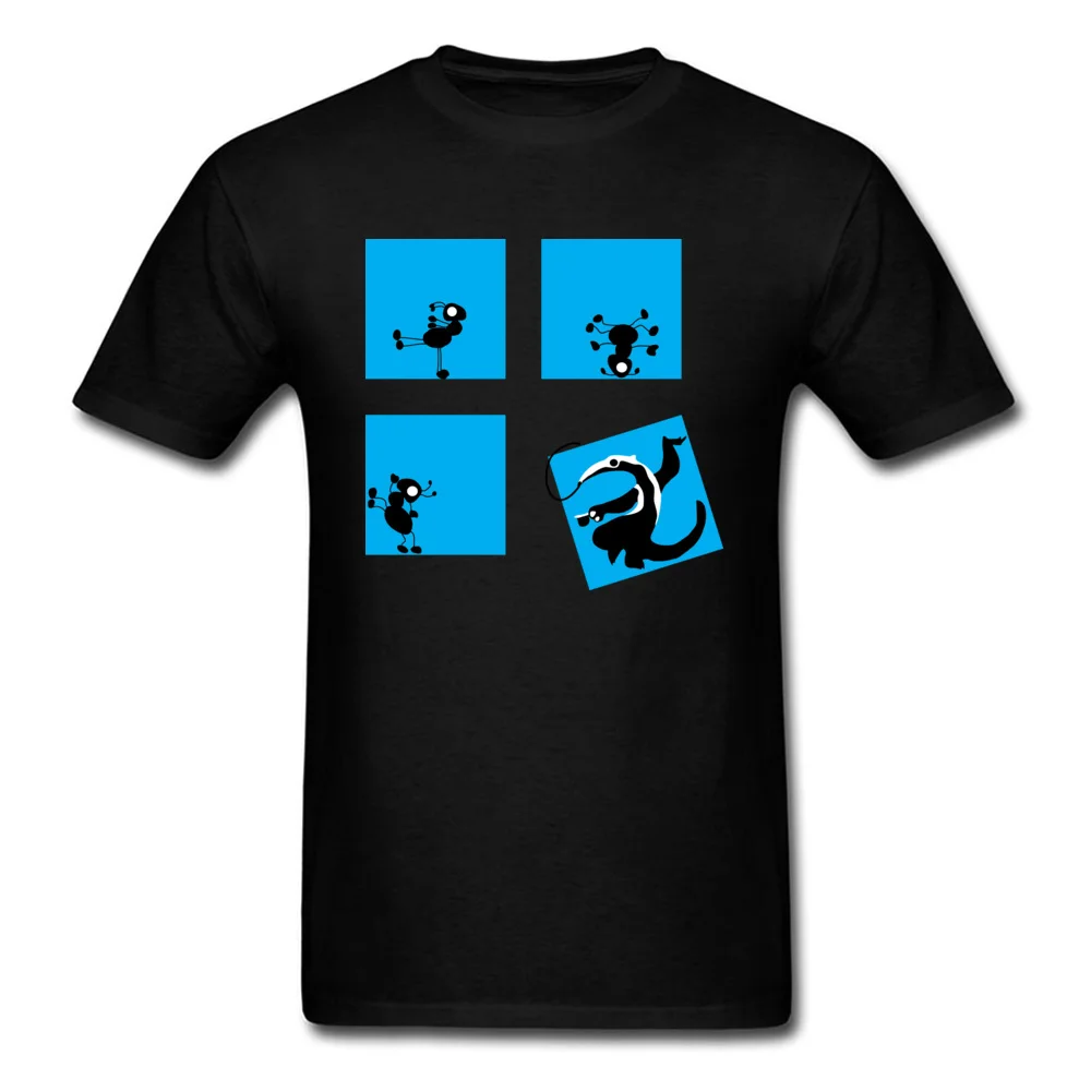 Ants вечерние мужские футболки в стиле хип хоп черная синяя футболка 100% хлопок Топы