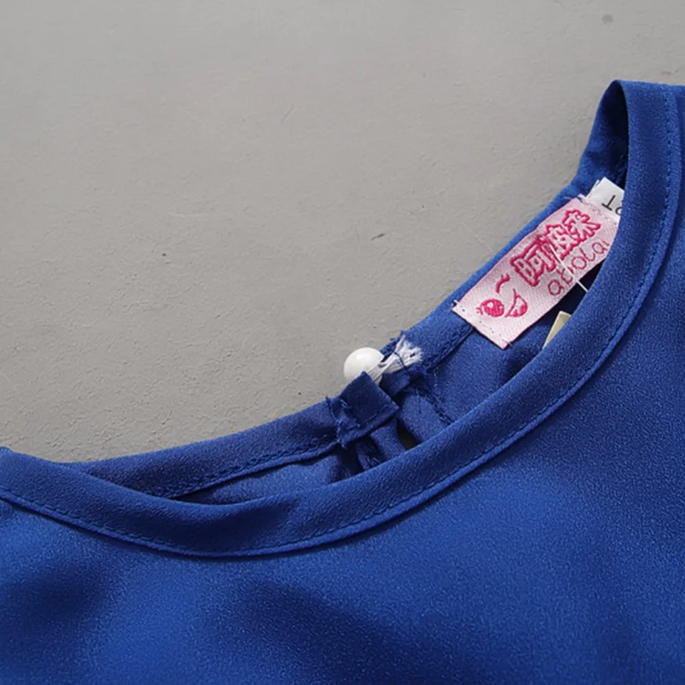 Комплект одежды из 2 предметов для новорожденных мальчиков синее платье футболка