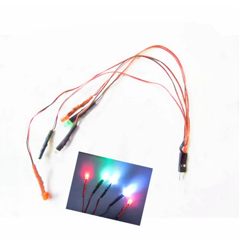 Wholesale FPV LED Navigation Lights Red White Green Colorful Decoration For Multicopter | Игрушки и хобби