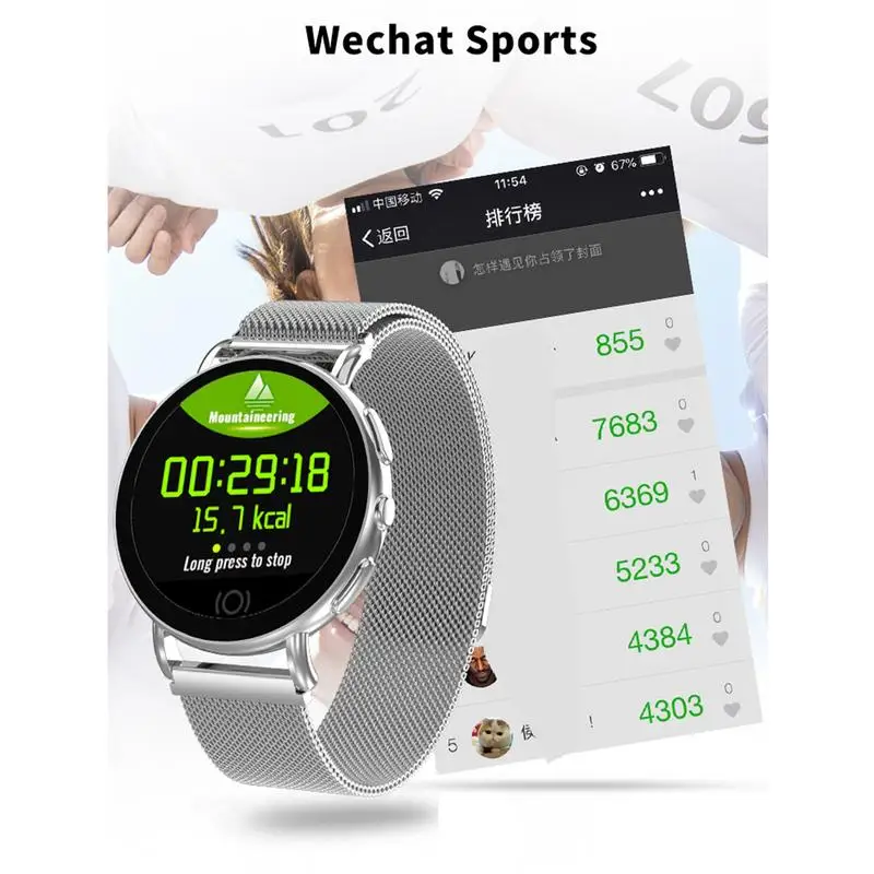 2019 Смарт часы с Bluetooth умные T7 Для женщин мужчин крови Давление Heart Rate Monitor