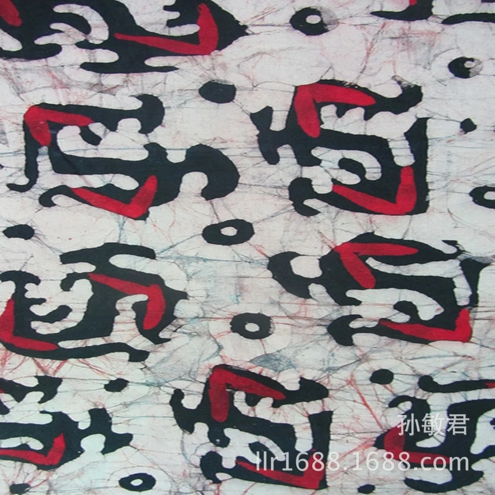 Chinese Ethnic handmade batik wall decoration nursery Restaurant |
