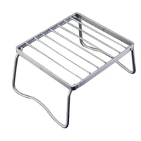 mini family party barbecue grill outdoor stainless steel portable folding barbecue grill garden rack lightweight kitchen tools