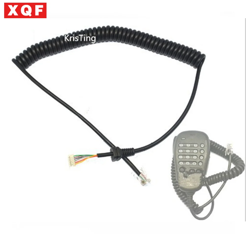 XQF 10 шт Новый микрофон кабель для Yaesu MH 48A6J FT 7800 8800 8900 7100M 2800M 8900R с бесплатной