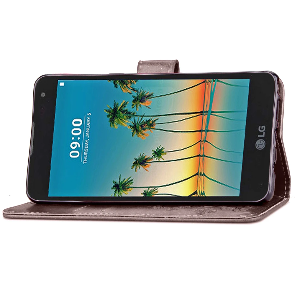 3D изображение PU кожаный бумажник флип чехол с силиконовый для LG K7 X210DS K10 K5 K3 Lite X Cam