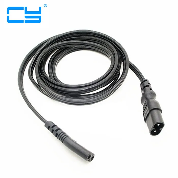 IEC 60320 C8 штепсельная вилка к C7 женскому удлинительному источнику питания основной