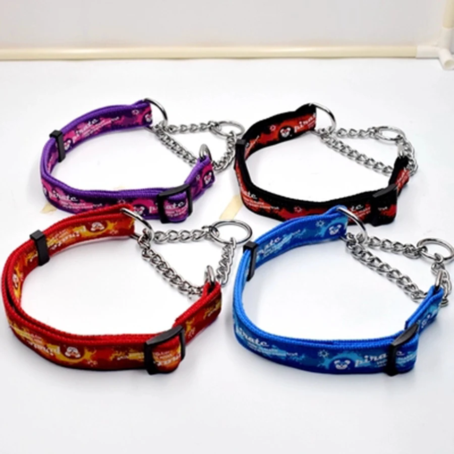 Pet Dog Collar Nylon Big Dogs Leash Red Black G Boston Terrier Colar Tuigje Hond Accessories 50XQ20 | Дом и сад