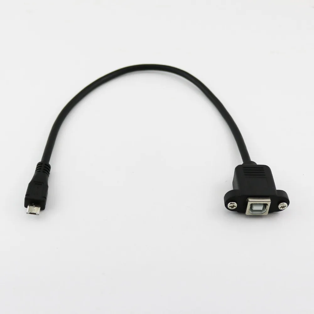 Панельное крепление для принтера USB Type B гнездо 2 0 микро 5 контактный Штекерный