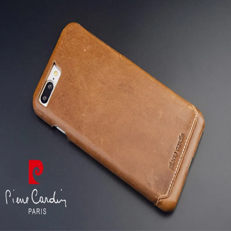 

Pierre Cardin Genuine Leather For Apple iPhone 8/8 Plus 8+ Cases Fashion Luxury Cell Phone CaseCover New Arrival Free Shipping