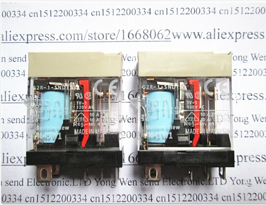 Новое реле G2R 1 SND (S) 24VDC G2R1SND DC24V 24V 10A DIP5 5 шт./лот|Реле| |