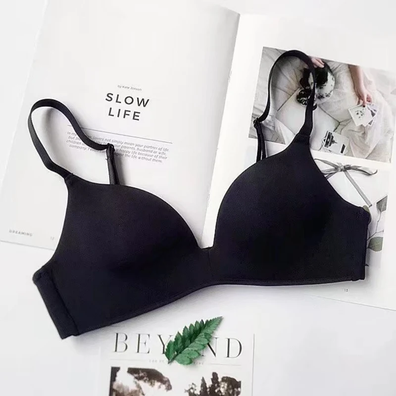Women Push Up Bra Intimates Lingerie Seamless Sexy Gather Adjustable Women's Underwear | Женская одежда