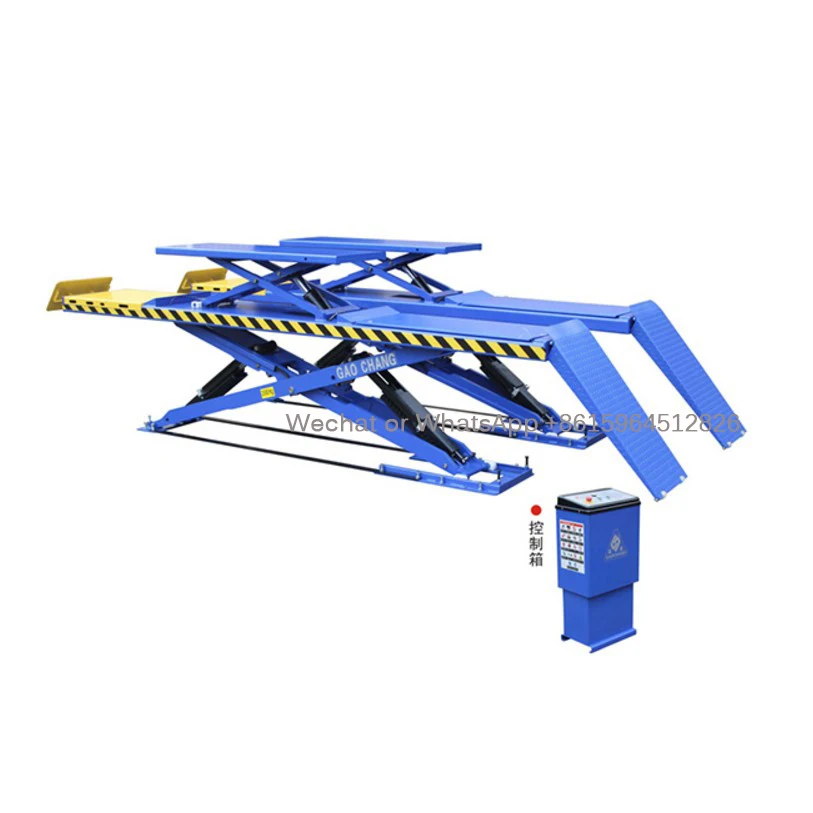 Большой тибетский автомобильный подъемник Ножничного типа ножничный мост 4T