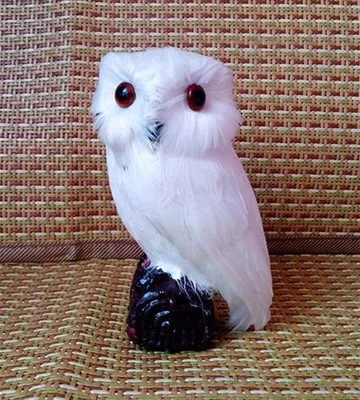 

simulation cute owl 7x7x12cm toy model polyethylene&furs owl model home decoration props ,model gift d216