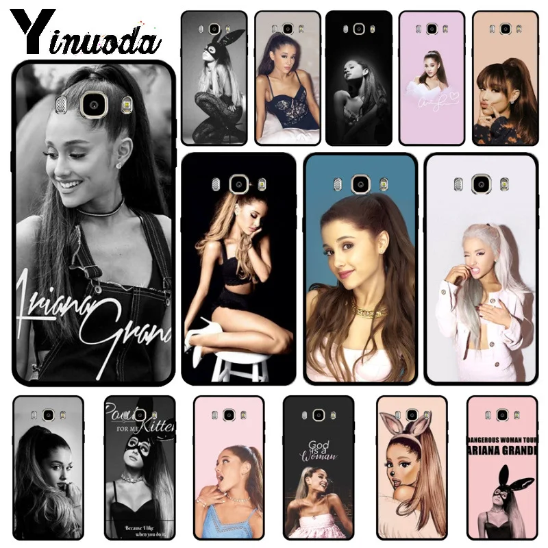 Роскошный Гибридный чехол для телефона Yinuoda Cat Ar Ariana Grande Samsung 2015J1 J5 J7 2016J1 J3 Note3 4 5 Coque