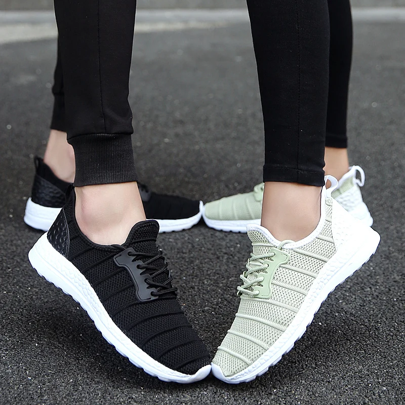 MAISMODA Big Size 36-47 2018 Summer Breathable Mesh Casual Unisex Shoes Lace up Men Comfortable Couple 4 Colors YL164 | Обувь