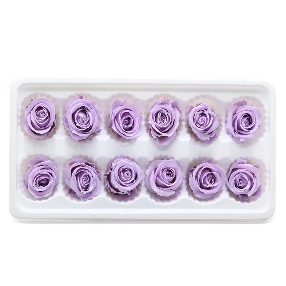 Настоящая Роза Eternelle Doos Natuurlijke Bewaard Bloem Rose 3-4 см Onsterfelijke Rose Valentijnsdag Gift Fleur Eternelle - Цвет: 033