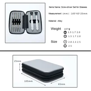 Сменные насадки для ремонта очков и часов