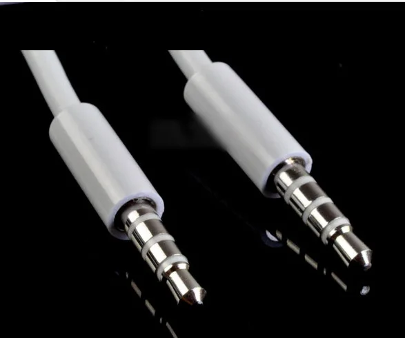 1 м мужчинами AUX 3.5 мм аудио кабель для iPhone 4 4S 5 5S 6 6S iPad mp3 mp4 cd dvd ТВ PC Music Player в