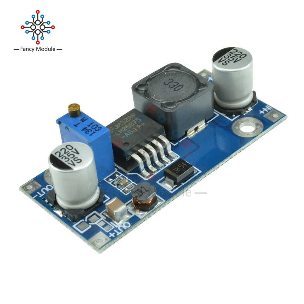 LM2587 DC-DC повышающий преобразователь 3-30 в шаг до 4-35 в модуль питания макс 5А