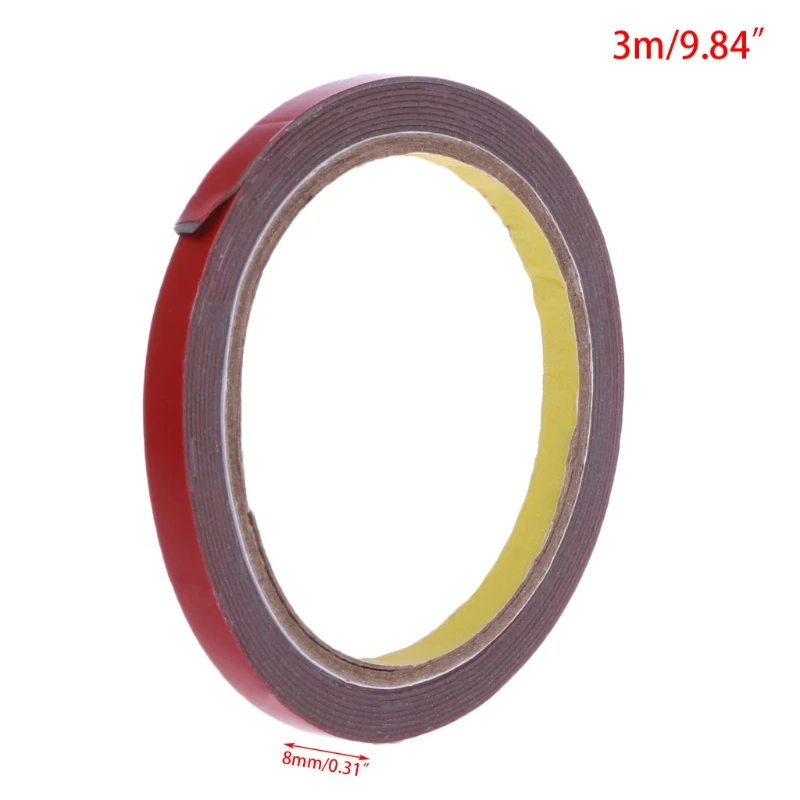 

8mm High Bond 3M Double Side Tape Sticky Adhesive Roll For Cell Phone Car Repair