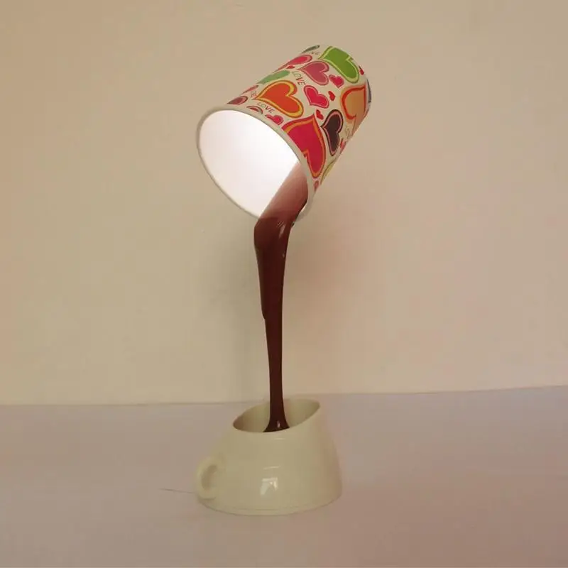 Litake Главная Творческий сделай сам Кофе чашки светодиодный Вниз ночника