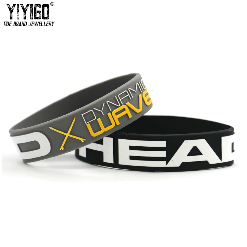 Силиконовый браслет HEAD Leader Hyde Sports повседневные Модные мужские и женские браслеты