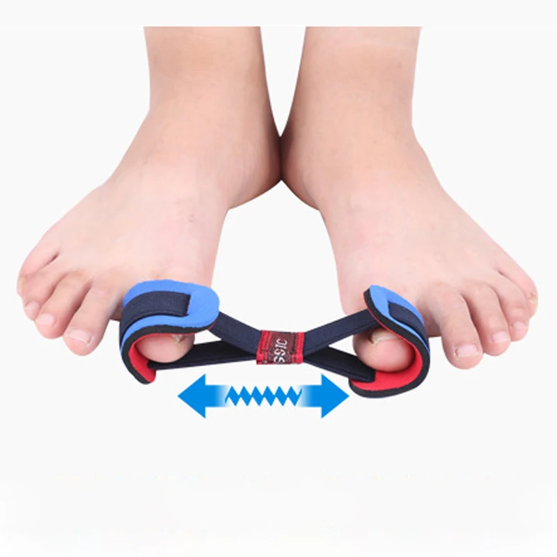1 pcs Soft Corrector Hallux Valgus Belt Elastic Toe Separator Big Bunion Recovery Training Brace Splint L0075 | Красота и здоровье