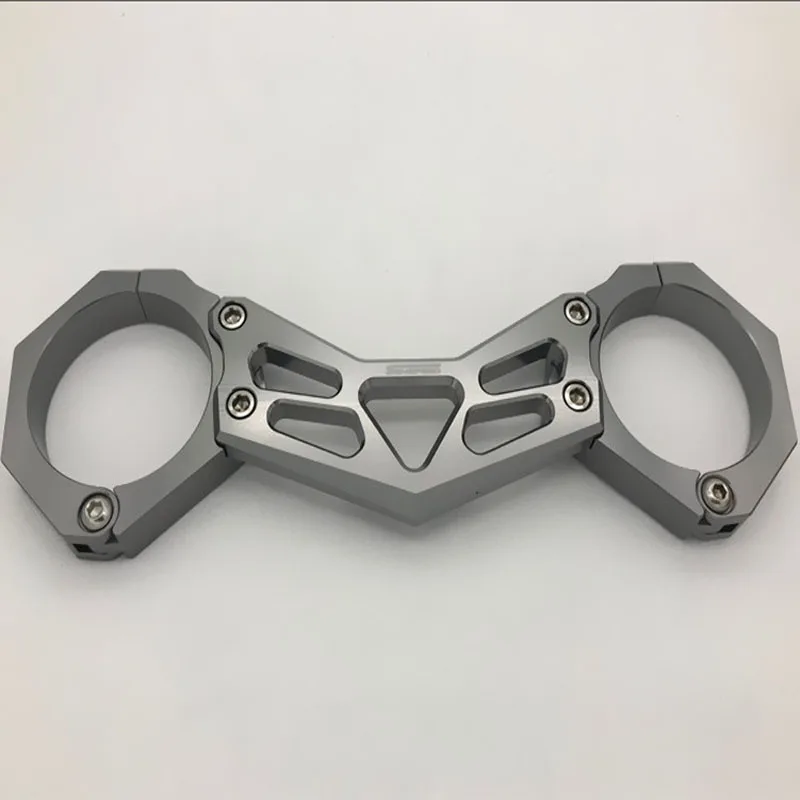 Titanium ЧПУ YZF R 3 R 25- передний Кронштейн вилки амортизатор баланс подкладка со стяжкой для Yamaha YZF R25 R3 MT03 MT25 - Цвет: Titanium