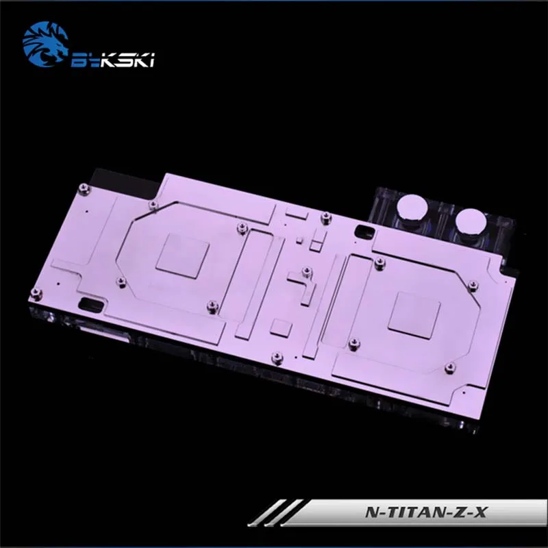 Bykski GPU водный блок для NVIDIA все основатель издание GTX TITAN Z полное покрытие Видеокарта кулер для воды
