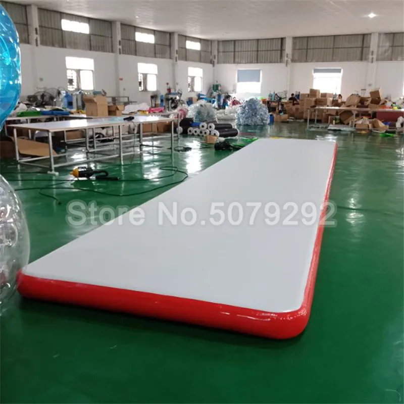 Pаспродажа 4 м/5 м/6 м * 2 м * 0,2 м воздушная дорожка с насосом для домашнего использования/тренировок/чирлидинга/пляжного воздушного пола/гимнастического ...
