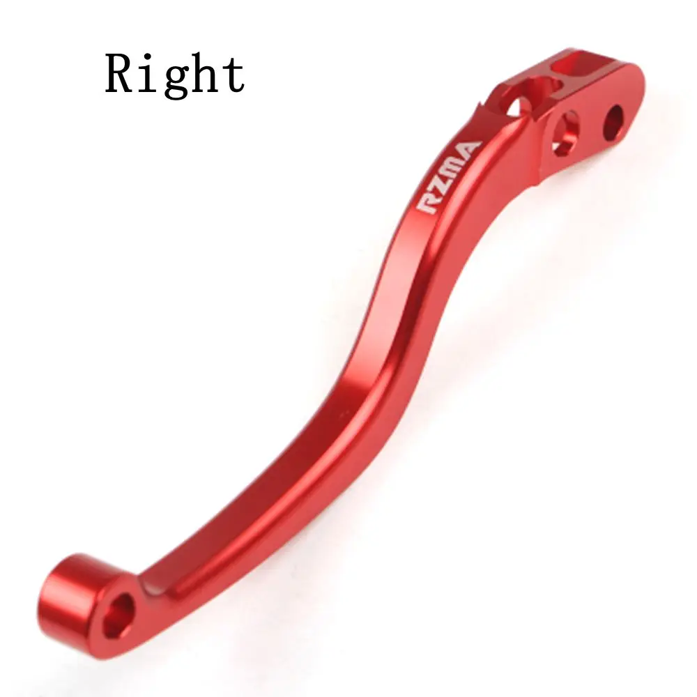 Red right Мотоцикл CNC Алюминиевый тормоз сцепления ручной тормоз стержень для Yamaha Honda - Цвет: Red right