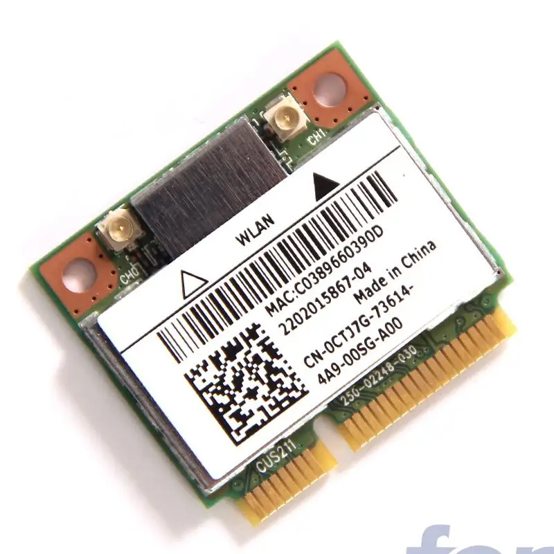 Беспроводная сетевая плата Dell Killer Wireless N 1202 AR5B22 Двухдиапазонная мини карта PCI E WiFi