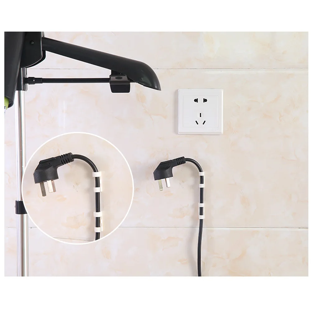 Устройство для намотки кабеля наушников 20 шт. органайзер проводов силиконовый