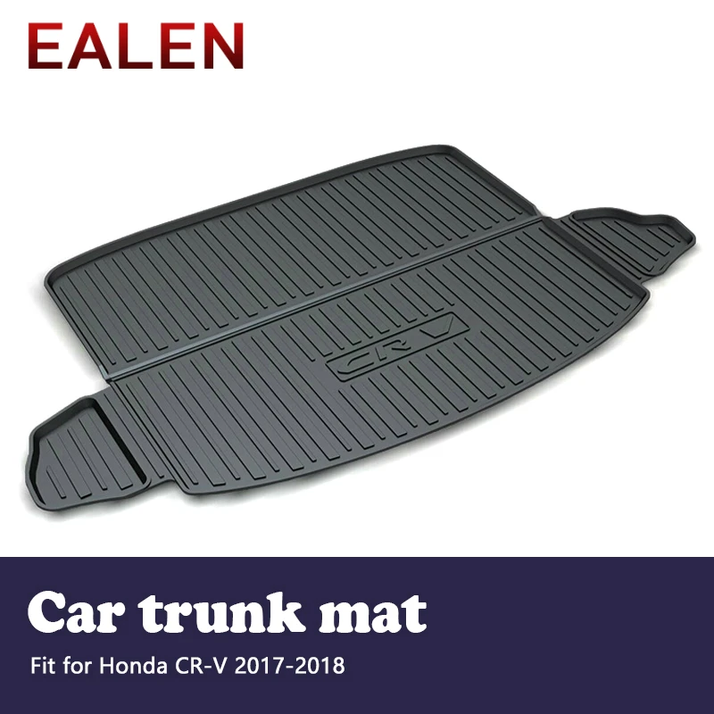EALEN For Honda CR-V CRV 2017 2018 Styling Boot Liner Waterproof carpet Anti-slip mat Accessories 1Set Car Cargo rear trunk mat