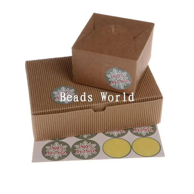 Горячая продажа 160 шт бумажные этикетки коробка конвертов уплотнения стикер