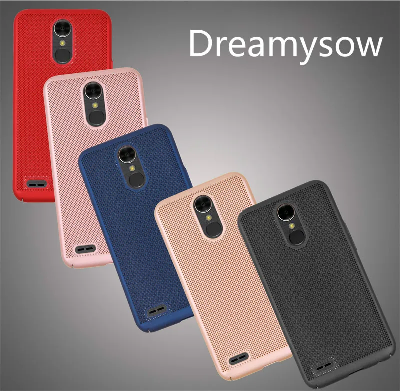Dreamysow красочный охлаждающий полный Чехол Жесткий PC теплоотвод Задний защитный чехол для телефона для LG K10 Q8 V30 Q6 чехол