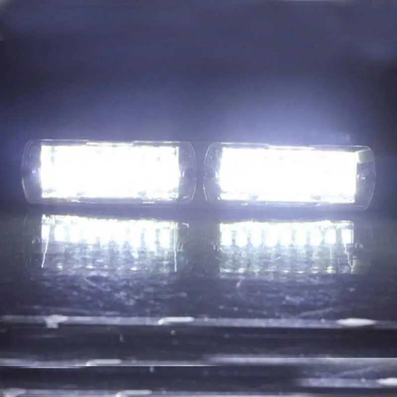 Янтарный Новый универсальный автомобильный тире внутренний светодиодный