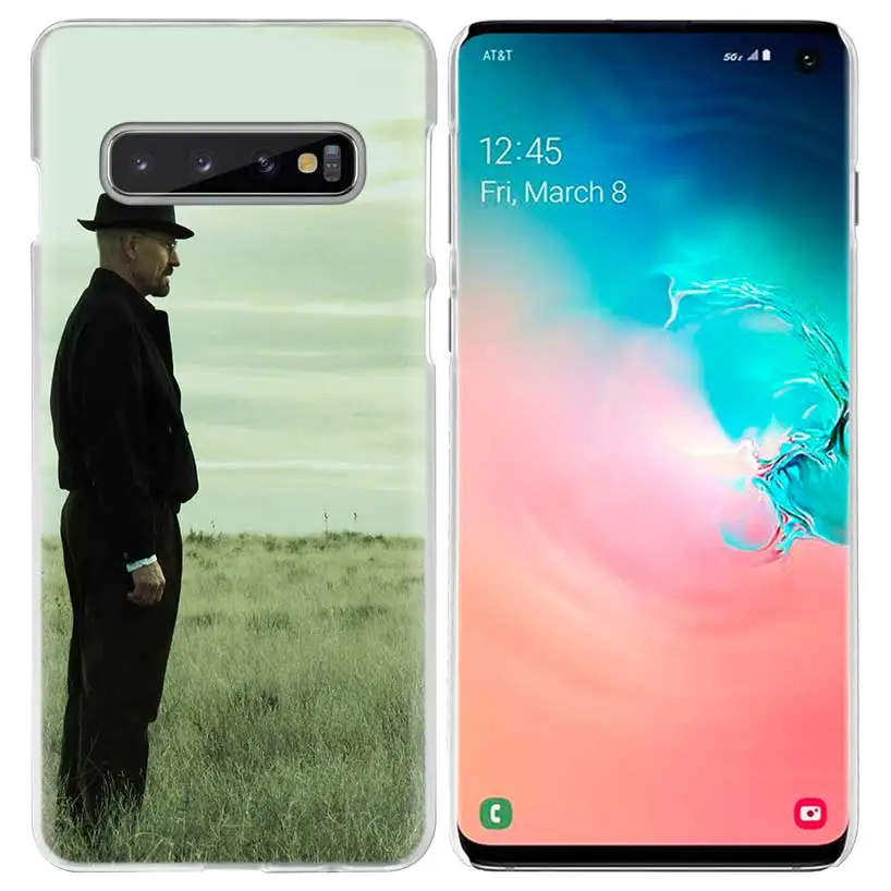 07 Чехол с принтом «во все тяжкие» чехол для samsung Galaxy S10 5G S10e S9 S8 M30 M20 M10 J4 J6 плюс J8 Note 8 9 прозрачный жесткий чехол из ПК для телефона Coque - Цвет: 07