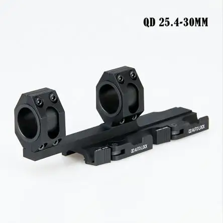 25.4-30mm Black PPT тактические прицелы, крепление, двойные кольца 25,4, 30 мм, 35 мм, Пикатинни, крепления, QD, разборное кольцо, Охотничья винтовка, крепление для прицела - Цвет: 25.4-30mm Black