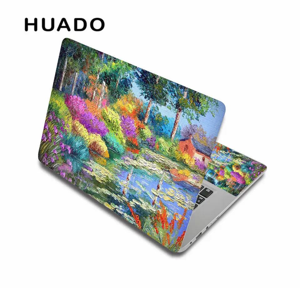 laptop skin 4 Пасторальное изображение кожи ноутбука Виниловые наклейки 15 17 13 14 PC аксессуары защитная Пленка чехол для acer/huawei matebook/dell/lenovo - Цвет: laptop skin 4