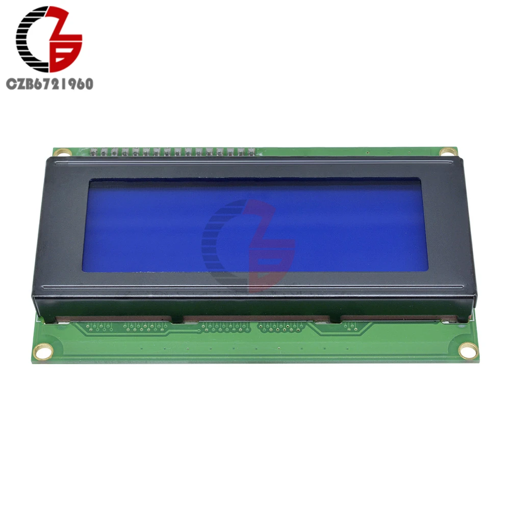 5 V 2004 I2C IIC TWI последовательный интерфейс SPI 20X4 символьный светодиодный дисплей модуль Синий Желтый Подсветка