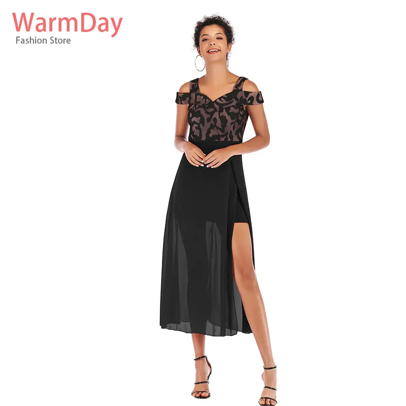 Warmday2019 летние женские вечерние винтажные Формальные Элегантное длинное